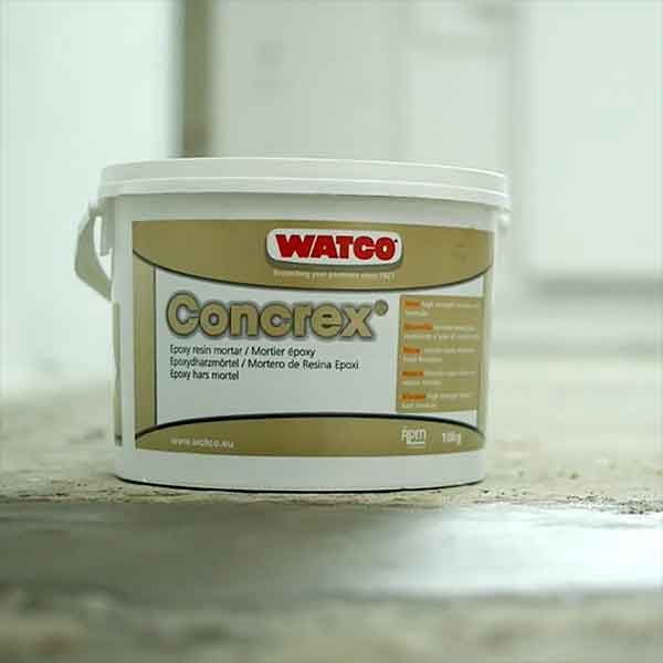 A pack shot of Watco's Concrex product as featured in the first of a series of ‘How to…’ films.